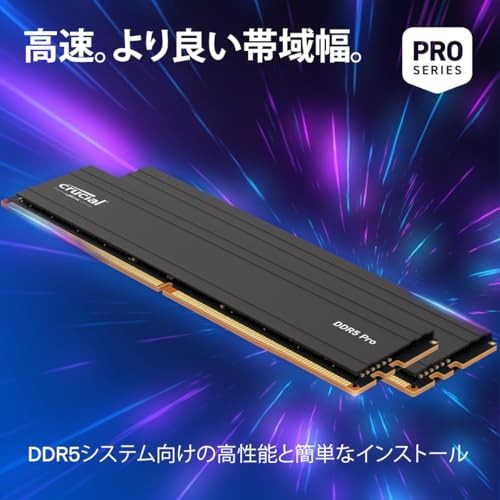 Crucial PRO (Made by Micron) Desktop Memory 48GB x 2 DDR5-5600 Limited Lifetime - Picture 5 of 6