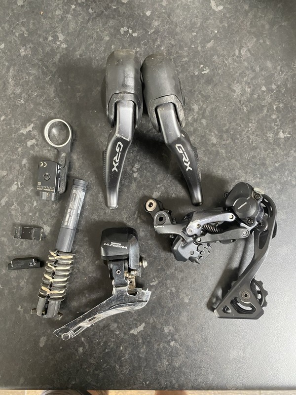 Shimano GRX/Ultegra/RX 11 Speed Di2 Mini Hydraulic Groupset