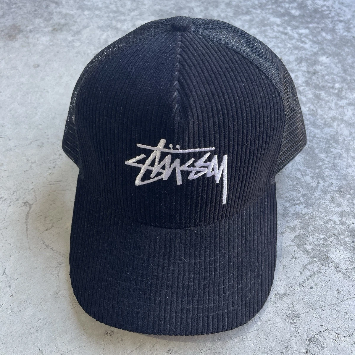 Stussy Black Hats for Men for sale | eBay