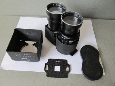 Mamiya Sekor 250mm f6.3 C330 レンズ Near MINT] Mamiya Sekor 250mm F6.3 TLR Lens for C220 C330 From