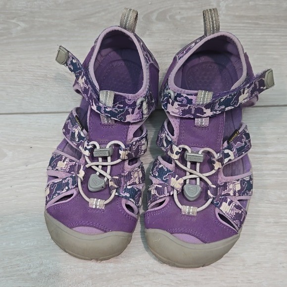 Sandali scarpe da trekking Keen bambino ragazza lavabili viola outdoor taglia 2