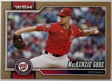 MacKenzie Gore 2026 Topps Series 1 #14 Gold /2026 Washington Nationals