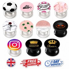 Universal Mobile Phone Pop Up Grip Finger Ring Holder Stand Desk Smartphone UK