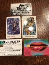 Konvolut 5 alte,tolle K-Serie Telefonkarten Deutschland selten rar gebraucht