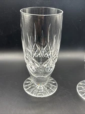 Vintage Waterford Crystal Lismore Iced Tea Glass– 6.25" Footed Goblet