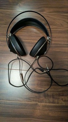 Meze Audio 99 NEO Wired Closed Back Over-Ear Headphones Black Silver Microphone
