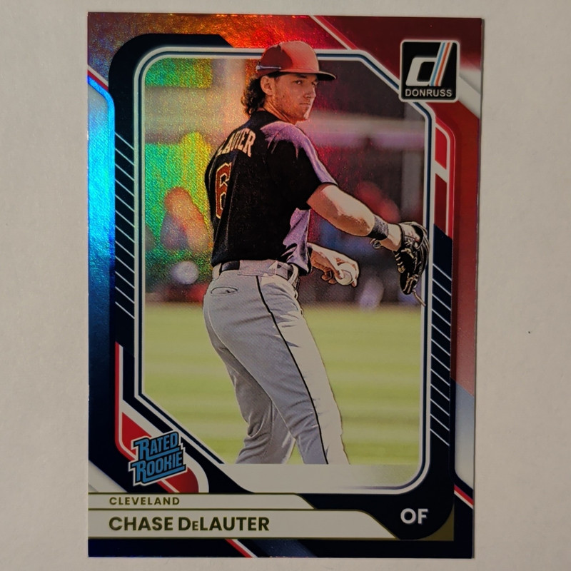Panini Donruss 2027 Chase DeLauter Rookie #3 Cleveland Guardians MLB