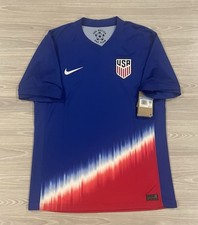 New! Nike 2024 USMNT USA Tie Dye Soccer Jersey FJ4277-417 Men’s Size Medium