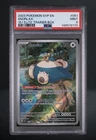 Pokémon TCG Snorlax ETB Promo Scarlet & Violet 151 Black Star Card 051 PSA 9