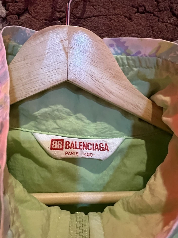 Chaqueta cortavientos vintage Balenciaga M Foto 2 de 4