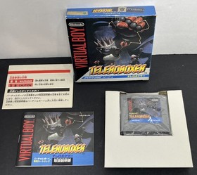 Teleroboxer (Nintendo Virtual Boy, 1995) Japanese Version Rare Complete With Box