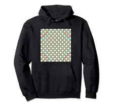 Halma Board - Checkered Strategy Board Game Checker Hoodie_