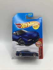 Hot Wheels 1:64 1995 Mazda RX-7 Then and Now Series Blue Diecast Car Model 2017