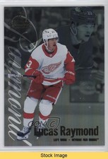 2023 Upper Deck Fleer Ultra Flair Showcase Row 2 Showtime Lucas Raymond READ 8tn