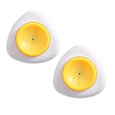 Egg Piercer for Raw Eggs - 2 Pack, with Magnetic Base and Safety Lock, Hard B...