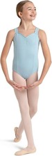 Capezio Girls Princess Tank Leotard, Light Blue, Medium