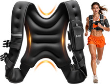 Weighted Vest 6Lb/8Lb/10Lb/11Lb/12Lb/14Lb/16Lb/20Lb for Walking, Running, Traini