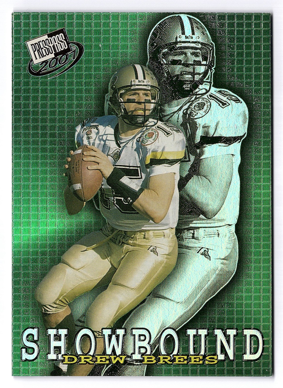 Drew Brees Press Pass Showbound #SB1 Base