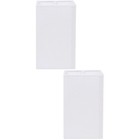 2pcs E27 Square Fabric Light Shade Light Cover Stylish Lamp Cover Chandelier