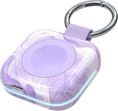 Portable Travel Charger for Apple Watch Series 8,Wireless Iwatch Charger 1200Mah