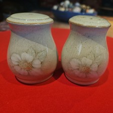 Vintage Denby Daybreak Salt & Pepper Pots  (Set B)