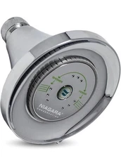 N3915CH Earth Luxe 3-Spray with 1.5 GPM 3.35-in. Wall Mount Adjustable Fixed ...