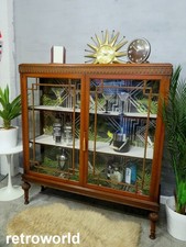 STUNNING LARGE Vintage Retro Display Gin Cocktail Drinks Cabinet Unit