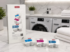 Miele Laundry Caps Aqua WoolCare Sport 3 Pack Detergent Fabric Softener NEW