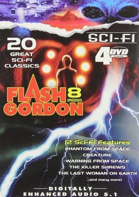 Sci-fi Classics 2 (4 DVD) - Multiple Formats Box Set Black & White Color NEW