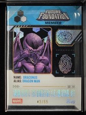 '26 Topps Finest Marvel Fantastic 4 | Draconus #FF-03 | Future Foundation /65
