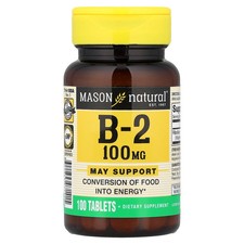 Vitamin B-2, 100 mg , 100 Tablets