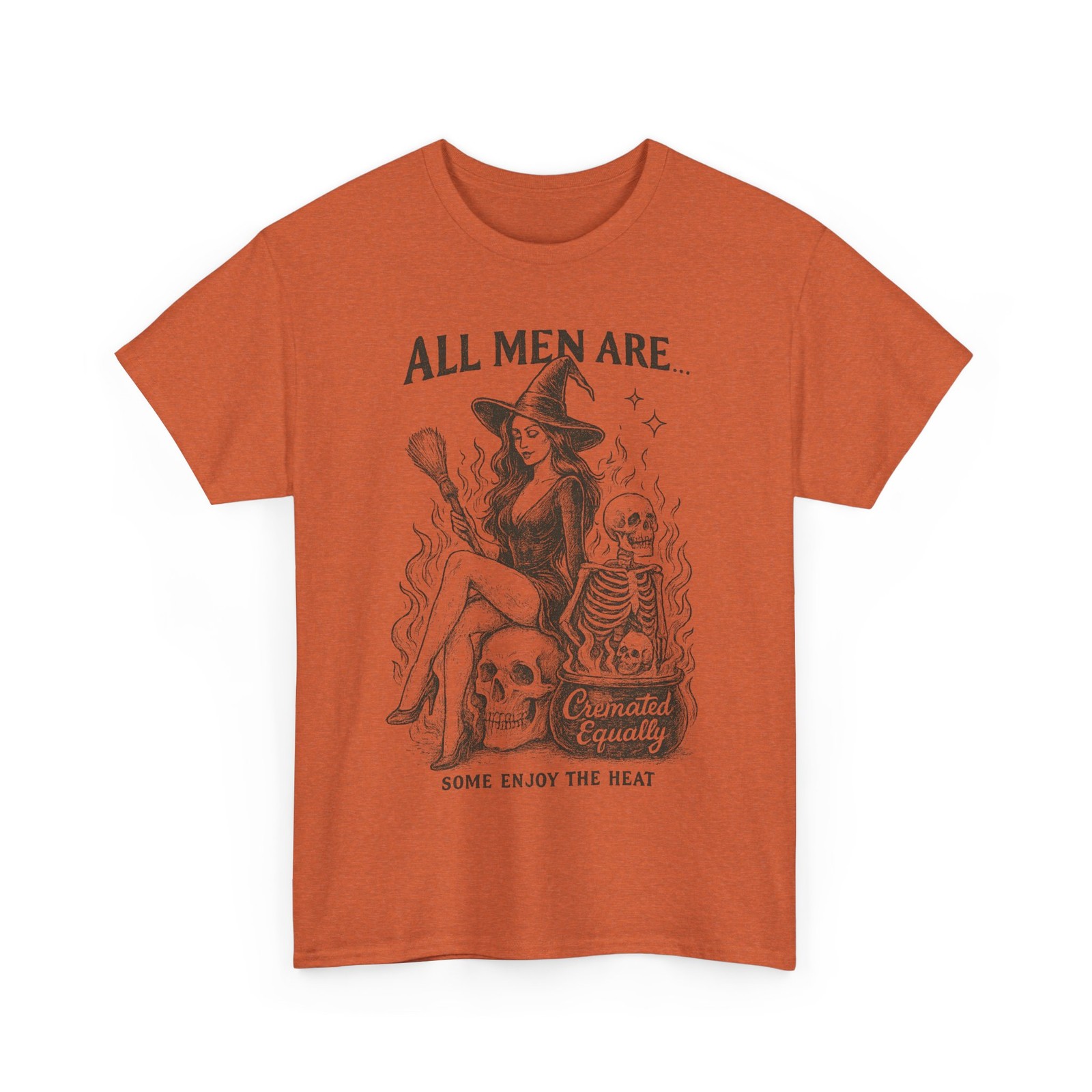 Spooky Feminist Halloween Witch T-shirt, Gothic Horror Tee, Spooky Season Shirt,