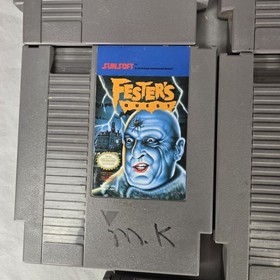 Lot of 5 Nintendo NES Top Gun Sky Shark wizards Warriors Bayou Billy Tested Work