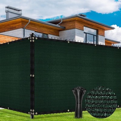 Privatsphäre Schützen: Zaunblende 150cm x 10m Grün - UV-Schutz & Wetterfest