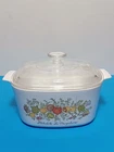 Corning Ware 3 QT.  A-3-B Spice Of Life L'Echalote La Marjolaine w/Pyrex Lid