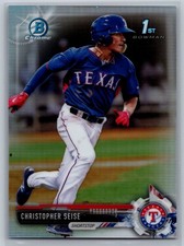 2017 Bowman Draft #BDC-74 Christopher Seise Chrome Refractor *RA