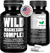 Magnesium Complex 7 Forms-Complejo de Magnesio 7 Formas-Sleep,Energy,Relax&Stres
