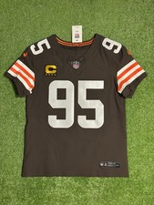 Authentic Myles Garrett Cleveland Browns Nike F.U.S.E. Elite Jersey Men Size: 40