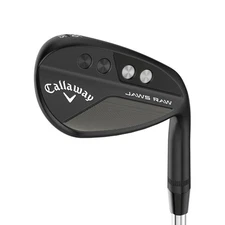 CALLAWAY JAWS RAW MATTE BLACK LOB WEDGE 58°-12° (BOUNCE) X GRIND STEEL WEDGE FLE