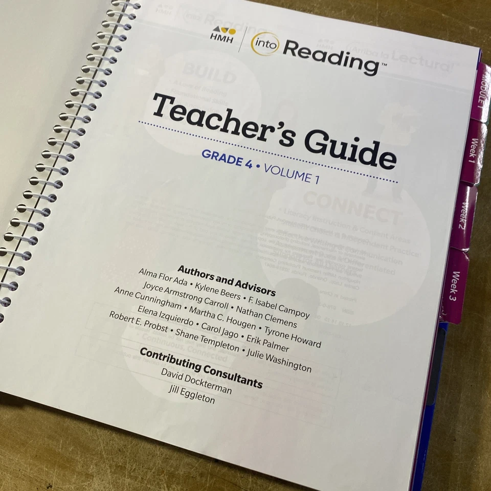 HMH Into Reading Teachers Guide Grade 4 Vol 1 Modules 1-3 Writing Workshop + 2 - Image 4 of 4