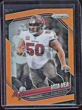2025 Panini Prizm Football Vita Vea Orange Prizm /249