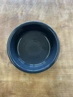 Homer Laughlin VTG FIESTA DARK GREY Soup Bowl 7" 1 ea
