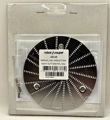 Robot-coupe Juicer Grating disc 126mm J80 Ultra J100 Ultra 49048 Screws included