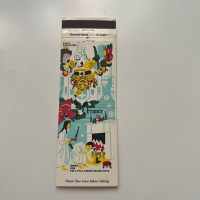 Miller & Holmes Inc. M & H Gas France Vintage Matchbook Cover SMB34-6