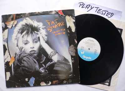 PAT BENATAR - SEVEN THE HARD WAY -  VINYL, LP, ALBUM-GER 1985 - CHRYSALIS 297429