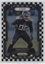 2023 Panini Prizm Black & White Checker Prizm Denico Autry #283 11ds