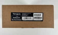 Targus DOCK180-C DOCK180USZ-66 Universal Dual Video 4K Docking Station Open Box