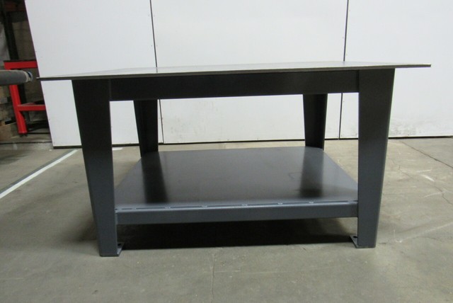 Edsal Pw5301ta Tempered Pressed Wood On Steel Work Bench Top 48
