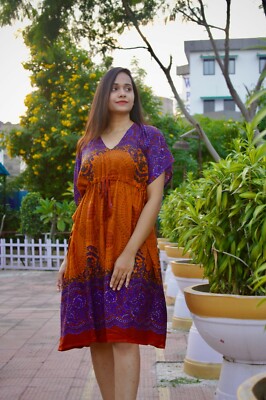 sachin and babi light blue dress Buy Cigain Women's Casual Polyster Long Kaftan Dress Maxi Caftan Dress Gown  Top Night Dress (S-3XL, Free Size) (Brown) at Amazon.in main image 1