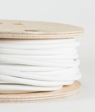 Vintage 3 Core Fabric Lighting Cable Braided Fabric Flex Color Wires Retro